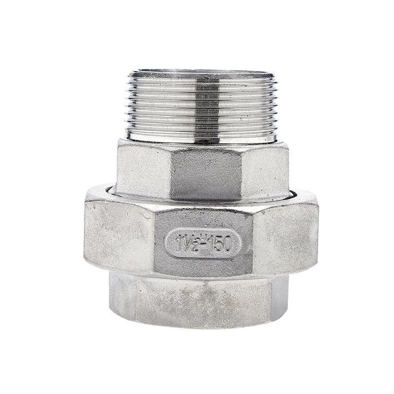 304 Internal and External Thread Loose Joint Stainless Steel Joint Internal and External Thread Mouth 4 Points 6 Points 1 Inch Pipe Union Yuan Order