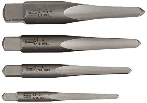 Irwin Tools 53625 Straight Flute Screw Extractors 4 Piece Se