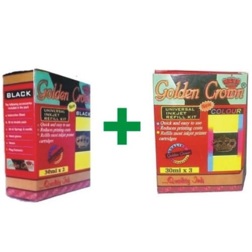 Inkjet Refill Kit - Black & Tri-colour