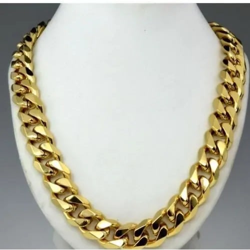 Men's Gold Cuban Link Chain
