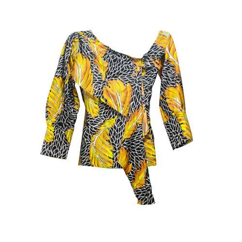 Ladies Ankara Blouse