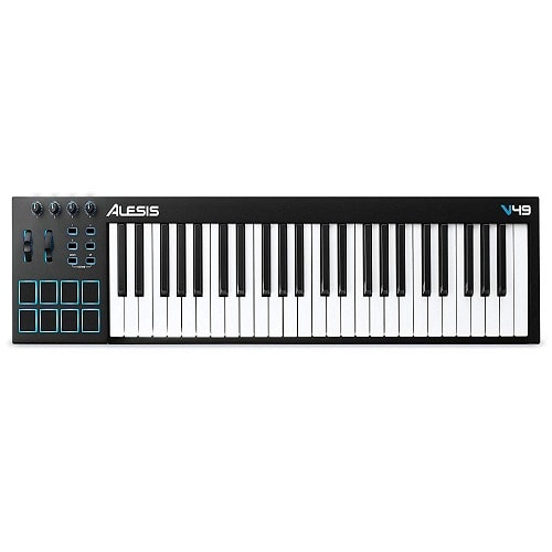 V49 Usb Midi Keyboard & Drum Pad Controller