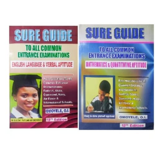 Sure Guide To All Common Entrance Examinations (Combo) Eng. & Verbal, Maths and Quantitative