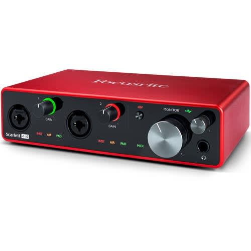 Scarlett 4i4 Soundcard