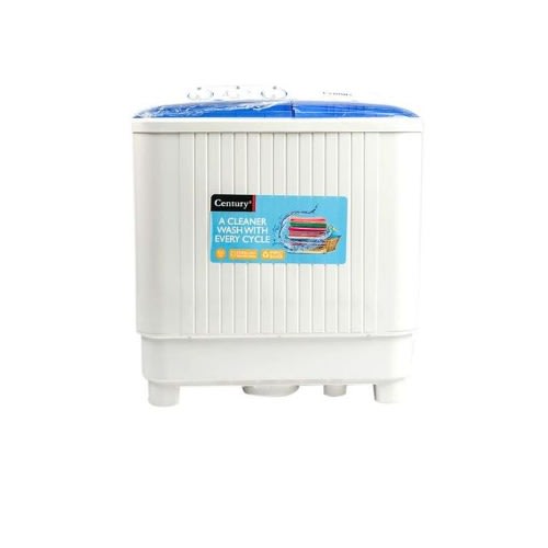 - Cw8522-b  Twin Tub Washing Machine- 6kg Wash & 4kg Spin + Free Ironing Board, Deterg