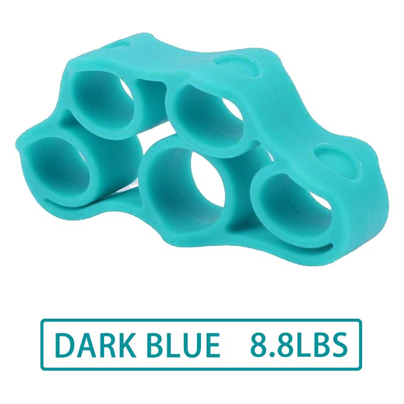 Finger Exercise Silicone Grip Device Stretcher Arthritis Hand Grip Trainer-Green