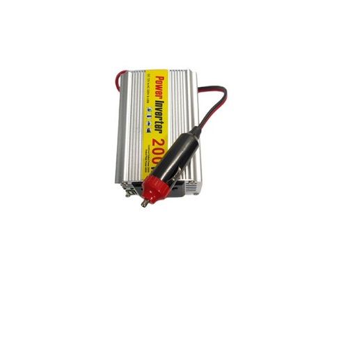 200W DC 12V To AC 220V & USB Car Power Inverter Adapter