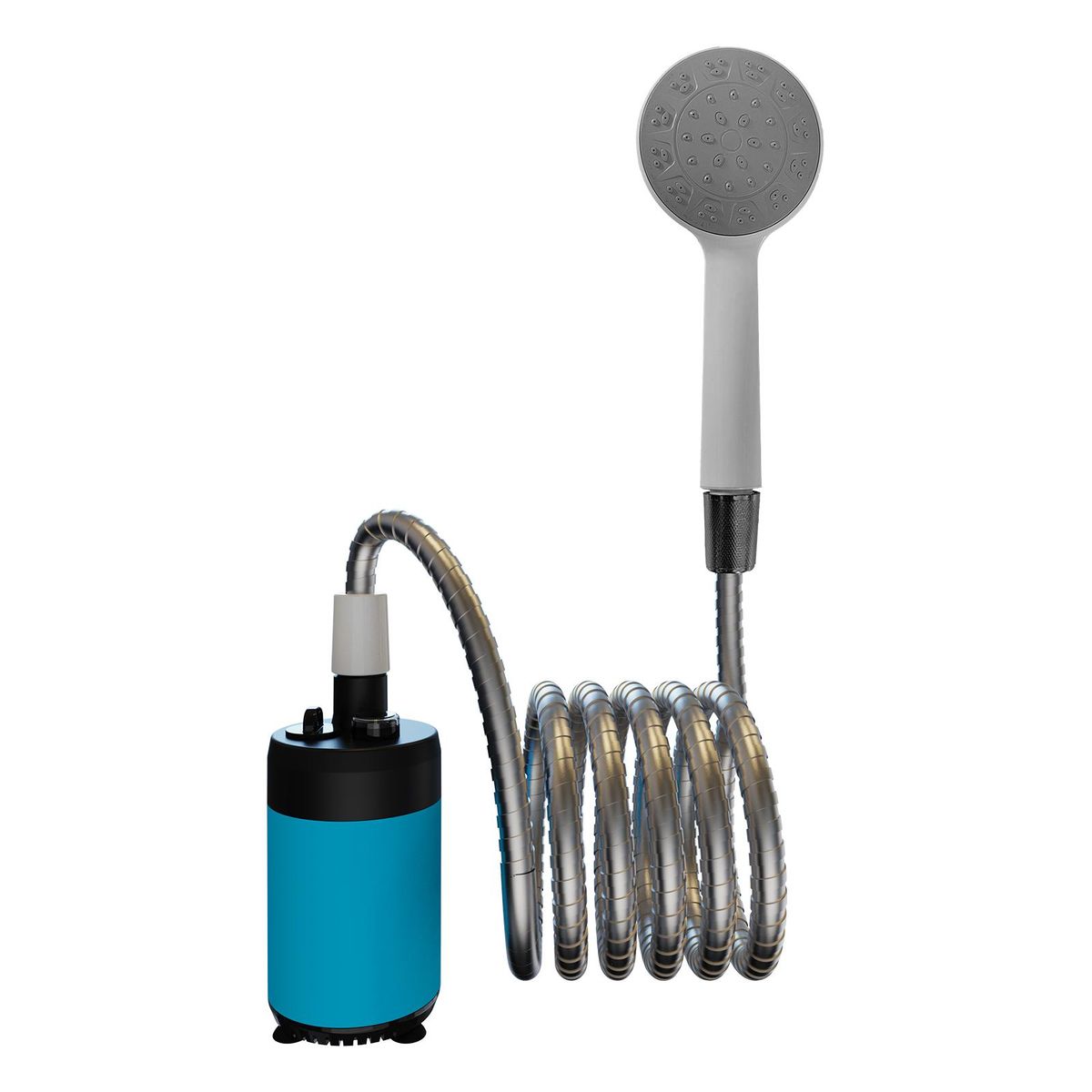 Portable Shower Camping Outdoor Shower Handheld Electric Shower Battery Powered Compact Handheld   Rechargeable Camping Showerhead