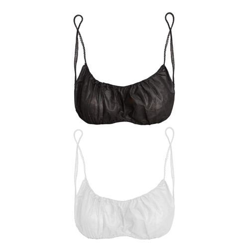 50Pcs Women Disposable Bras Elastic S Spa Top Underwear Non-woven