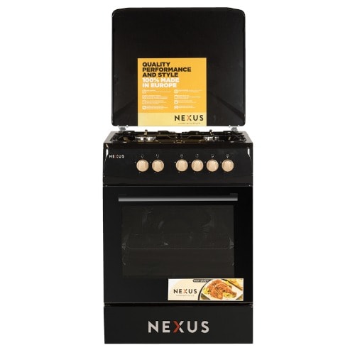 4 Gas Burner Cooker With Oven And Grill - Nx-6003 - 60x60