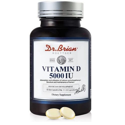 Vitamin D3 5000iu Softgels 150Count High Potency