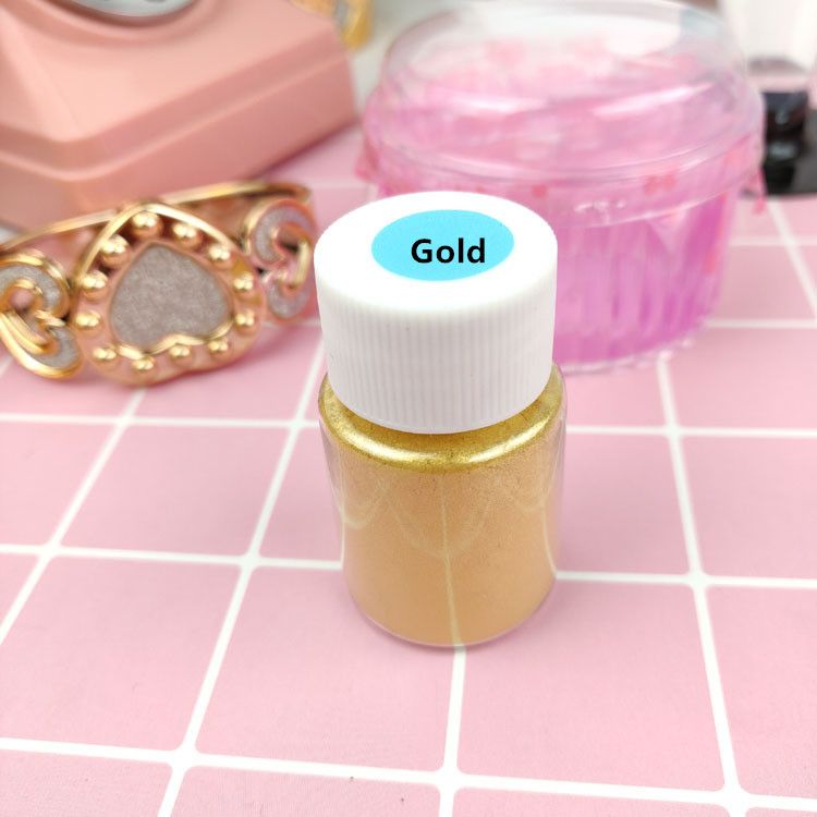 10g Supplies Slime Art DIY Pearl Powder Llizun Powder Coloring Pigment Crystal Clay Silt Mica Shine Decoration Play Toys For Kid