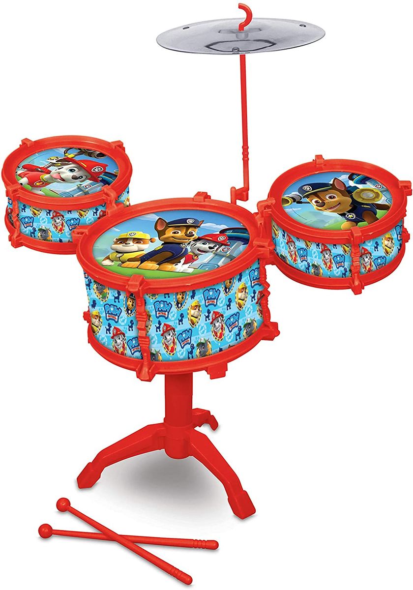 What Kids Want Paw Patrol Drum Kit Set