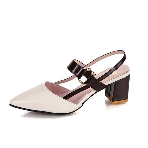 Women's Platform High Heel Berniso Sandals-Off White