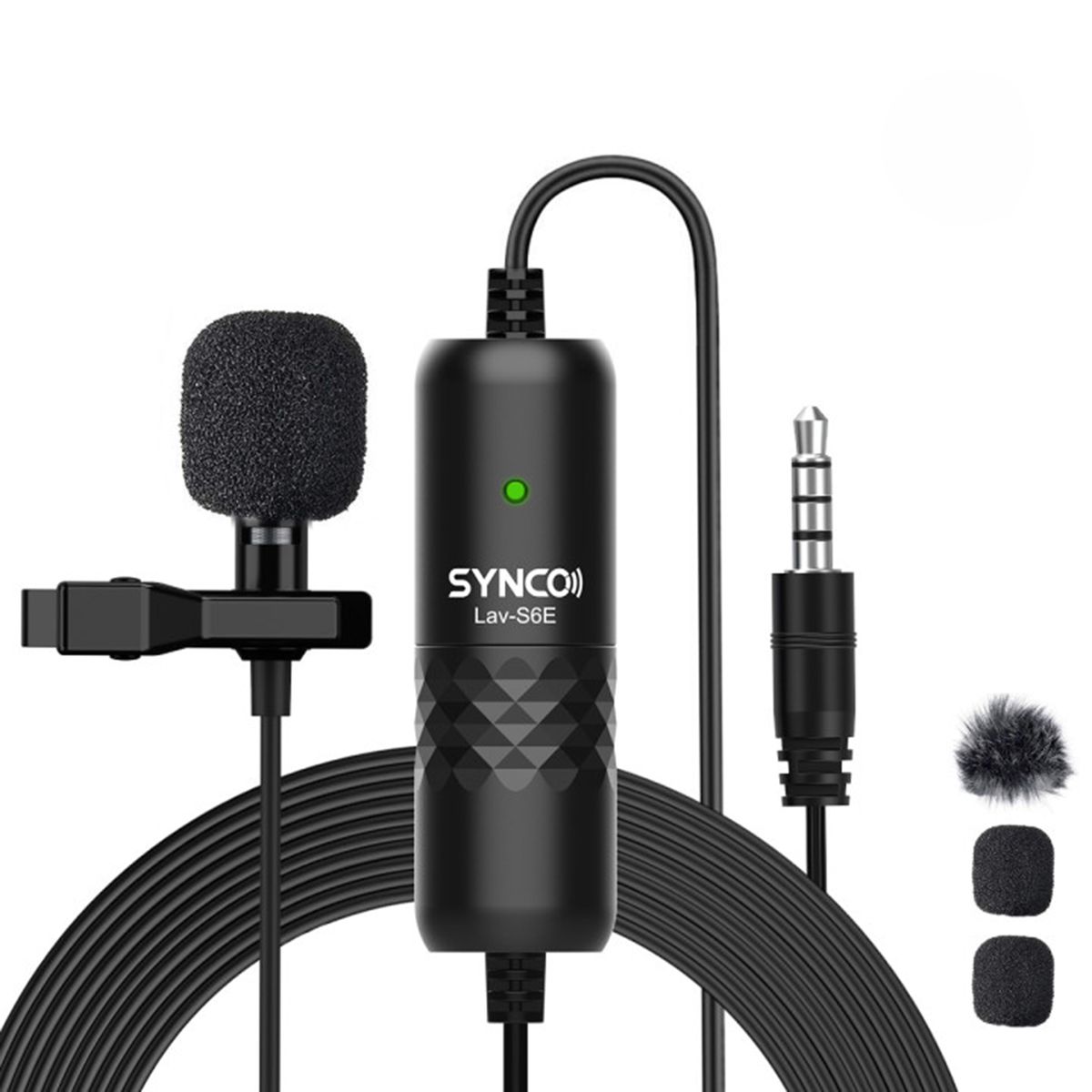 SYNCO Lav-S6E Professional Lavalier Microphone Clip-on