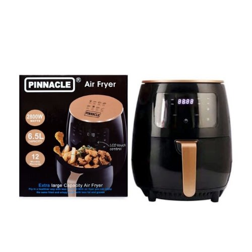 Digital Air Fryer - Extra Large Capacity - 6.5L - 2800W - Black