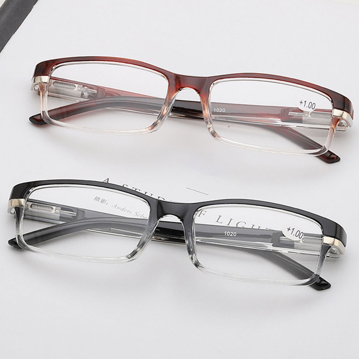 Spring Leg Transparent Presbyopia Ultra Light HD Presbyopia
