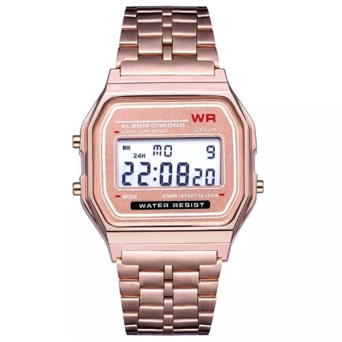 Men's Illuminator Stainless Steel Wrist Watch - Rose Gold
