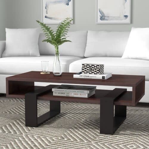Living Room Center Table - Deep Brown