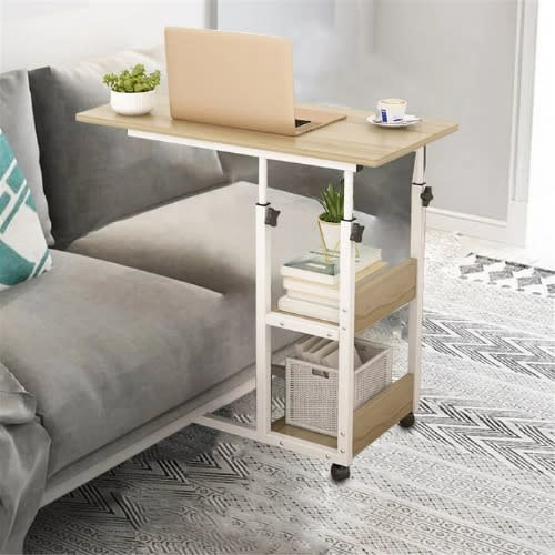 Pulley Table With Wheels Mobile Bed Workbench