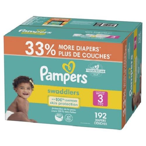 Swaddlers Diapers - Size 3 -193 Ct