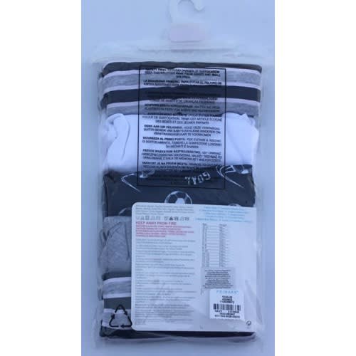 5 Pack Boys Football Cotton Rich Vest