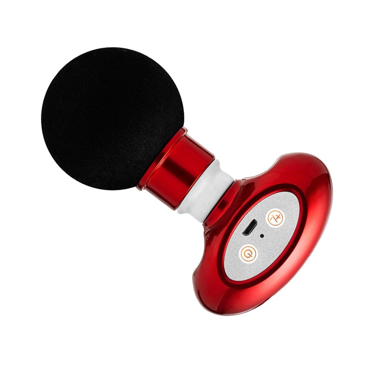Mini Muscle Massager Wireless Handheld Mini Massager for Tissue Muscle Red