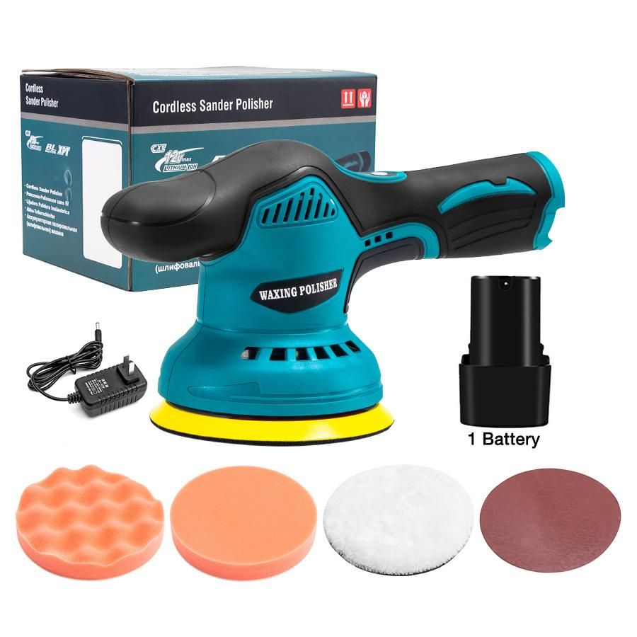 5-inch car ing hine lithium battery speed control wireless waxing hine beauty electric grinding tool