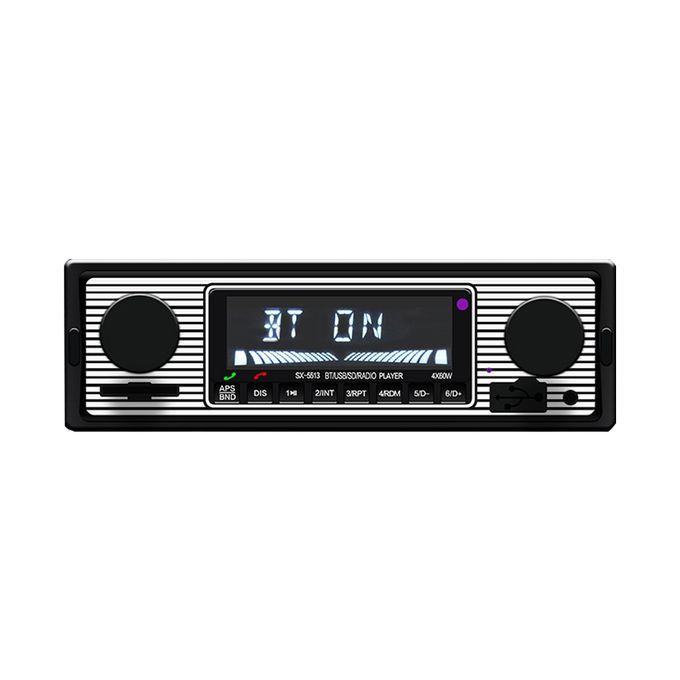 BT Vintage Radio MP3 Player Stereo USB AUX Car Stereo Audio