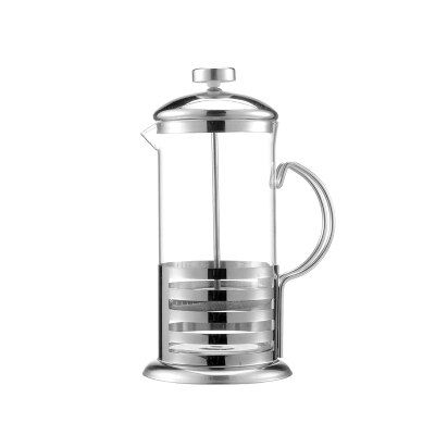 Manual Coffee Espresso Maker Pot French Coffee Tea Percolator Filter Stainless SteelTeapot Cafetiere Press Plunger 350ml