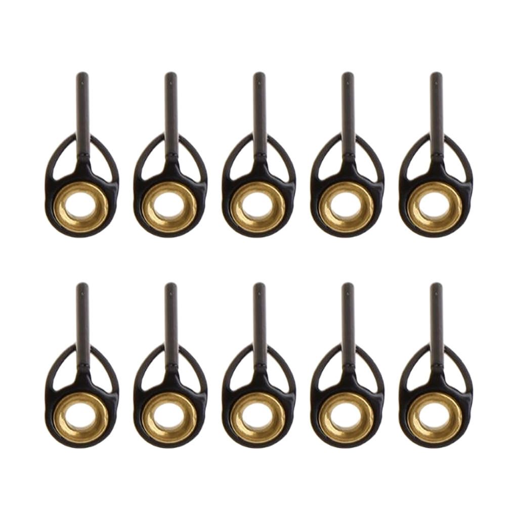 10 Pcs   Sturdy Rod Guides Tip Rings   Repair