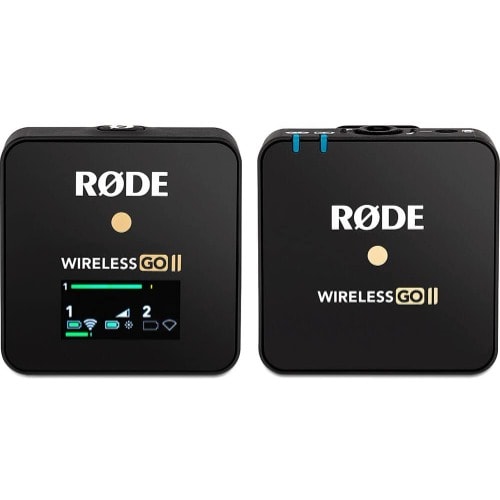 Wireless Go Ii Single Compact Digital Wireless Microphone System Recorder Bundle