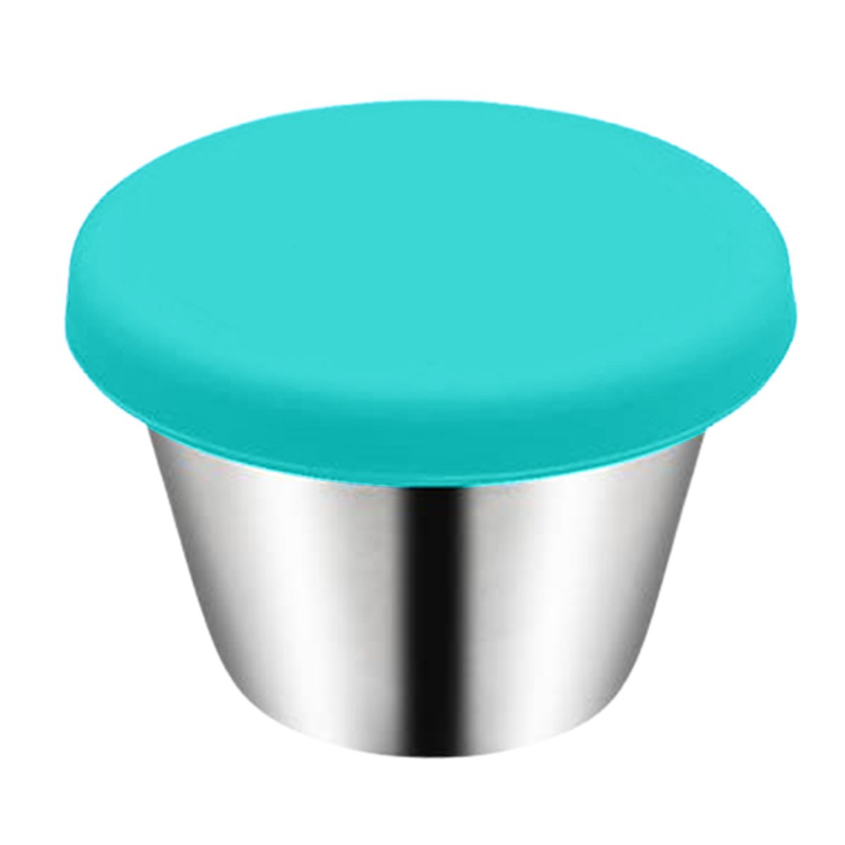 50ml Seasoning Box Reusable Sauce Container With Silicone Lid Green