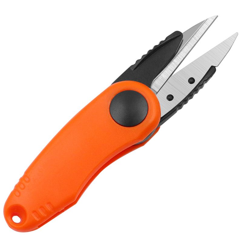 Fishing Quick Knot Tool Kit Shrimp Shape Fold Scissors