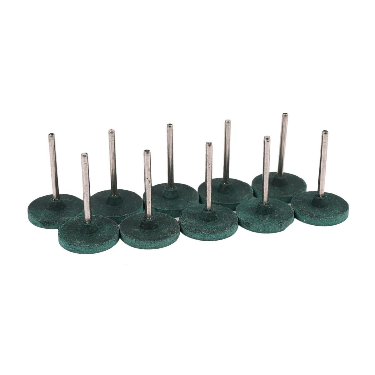 10Pcs T-type Rubber Polishing Wheel Cutting Disc For Rotary Tool 25mm