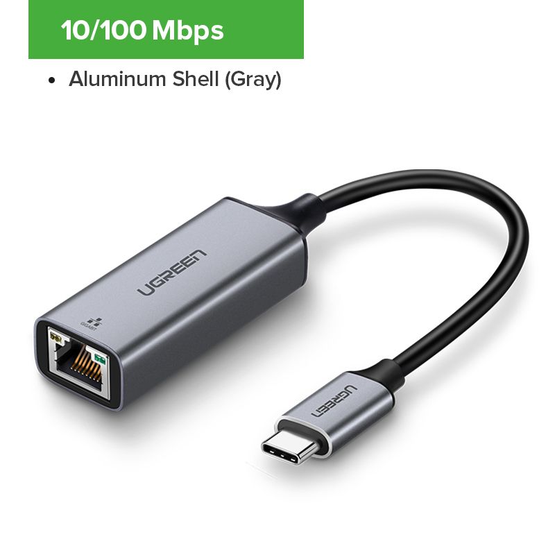 USB Ethernet Adapter Type To RJ45 Lan Adapter For MacBook