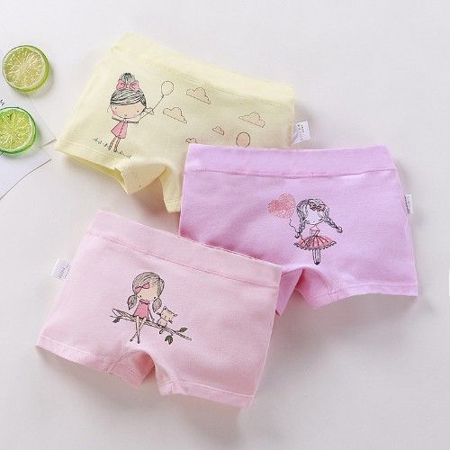 Stylish 3Pieces Girls Boxers Pants