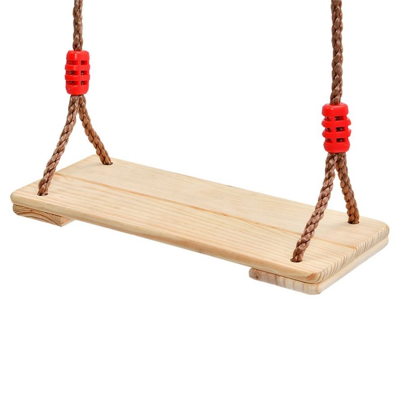 Outdoor Children Adults 150KG Wooden Swing Seat Chair