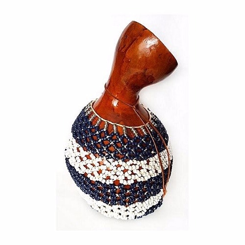 Shekere Maracas - Beaded Gourd