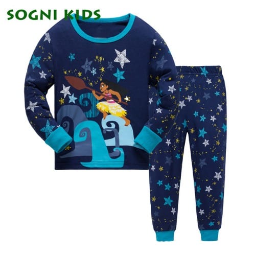Fashion  Girls Pyjamas - Multicolored