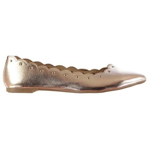 Ballet Pump Flat-Gold
