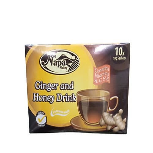 Ginger & Honey Drink With Vitamins A,c & E - 10sachets X 18g - 180g