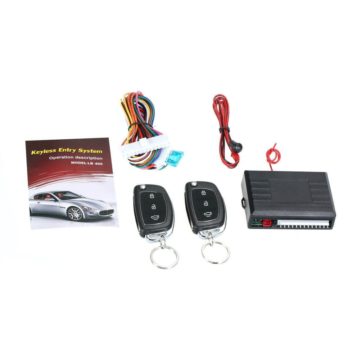 Universal Car Door Lock Trunk Release Keyless Entry System