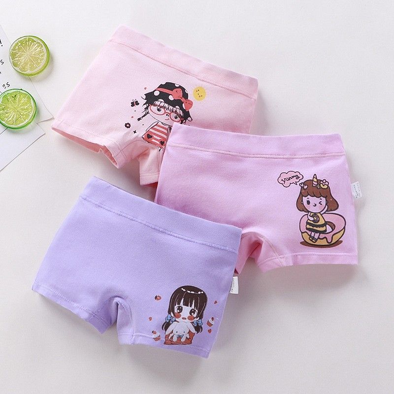 Unique 3Pieces Girls Boxers Pants