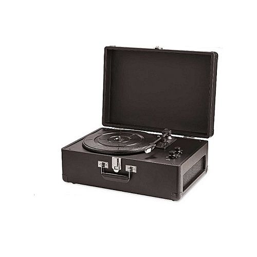 Rechargeable Turntable With Usb Recording & Speaker
