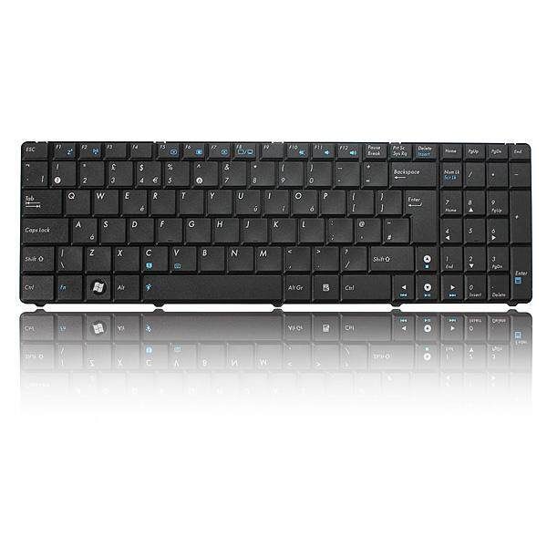 New Laptop Keyboard For ASUS K53 K53E Series UK Black With Ribbon Cable