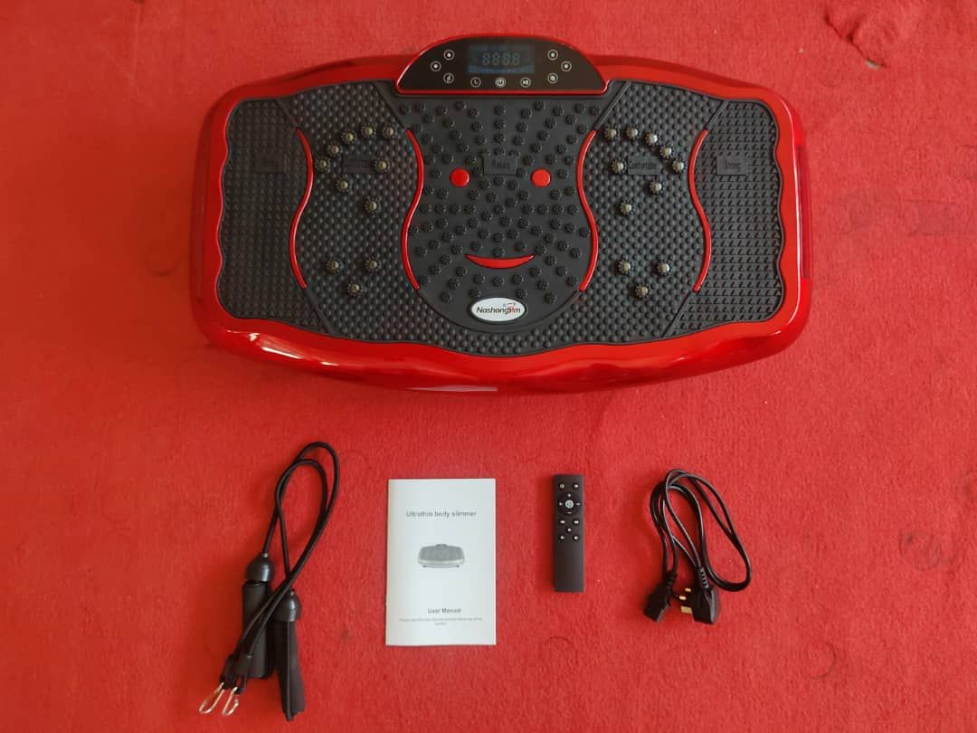 2023 Model Bluetooth/USB Ultra-Thin Vibration Platform Massager!! 150KG User Weight