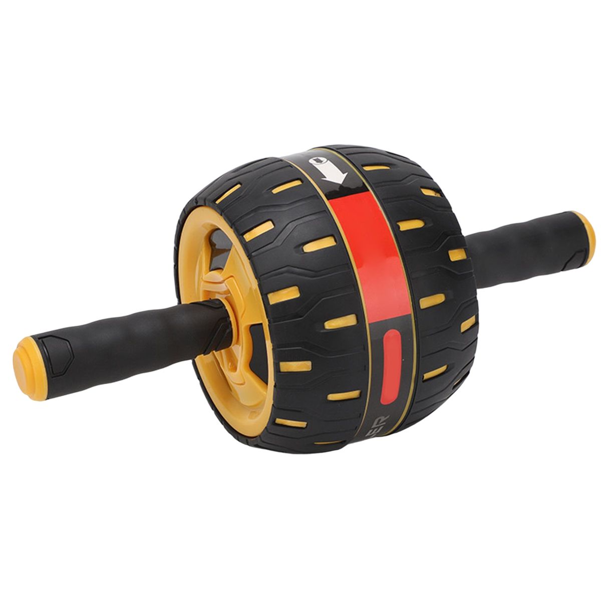 Exercise Wheel Mute Belly Muscle Exercise Wheel Yellow