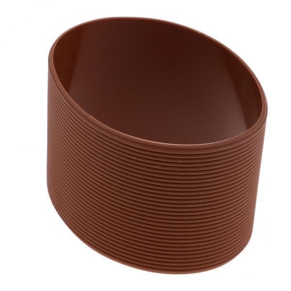 2x MagiDeal Outdoors Silicone Round Non- Water Bottle Mug Cup Sleeve