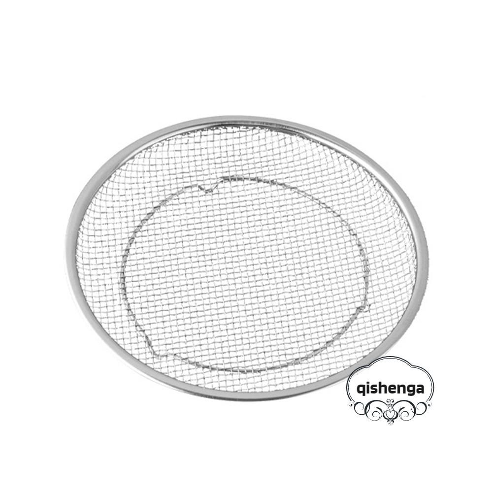 Round Metal Colander Oil Filter Fried Food Grid Strainer